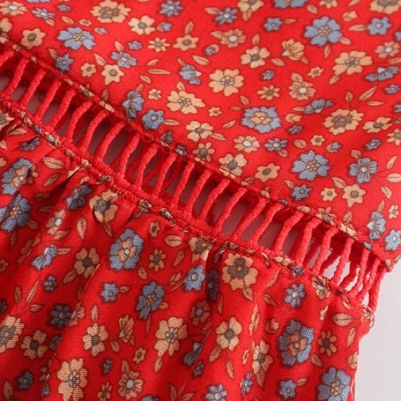 Bohemian Chic Floral Maxi Skirt - Picture 12 of 15